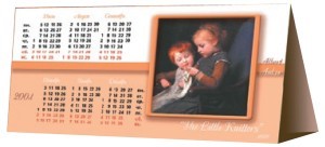печать календарей-домиков